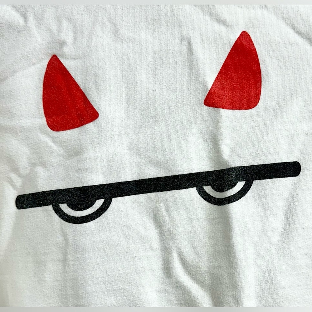 Odin New York White Lil Devil Graphic Hoodie - Picture 3 of 9